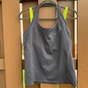 NWT GAP body workout tank layered straps
